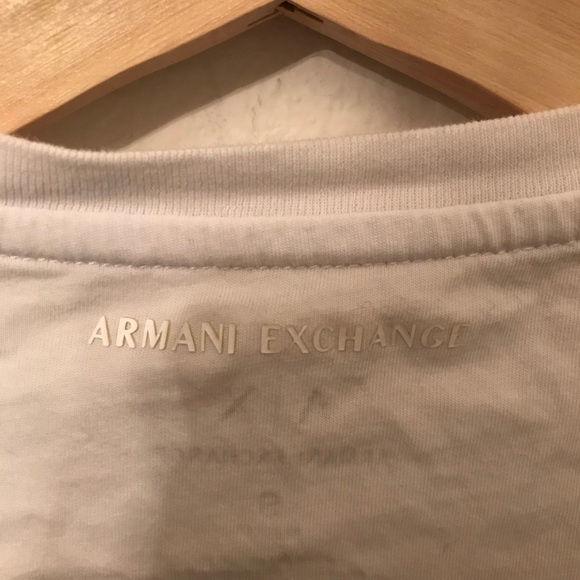 Armani Exchange Cut-Off Tee - Picture 4 of 4